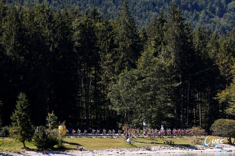 European Championships Munich 2022 - 2022 UEC Road Elite European Championships - Men's Road Race - 14/08/2022 - Scenery - Peloton - photo Luca Bettini/UEC/SprintCyclingAgency?2022